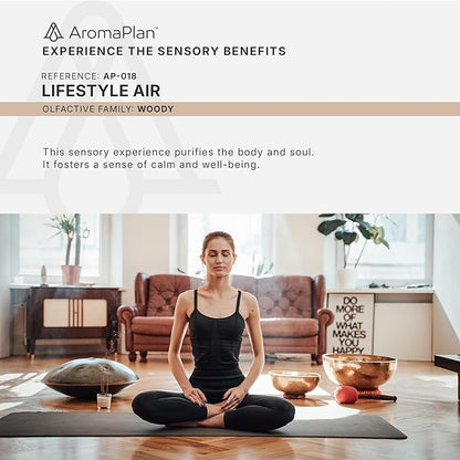 AromaPlan Hotel Scents Lifestyle Air 5 Fl Oz (2 Pack), Luxury Aroma & Hotel Fragrance Diffuser Oil- Hotel Diffuser Oil for Aromatherapy- USA Made, Bigger Bottle, Bolder Aroma & Longer Lasting