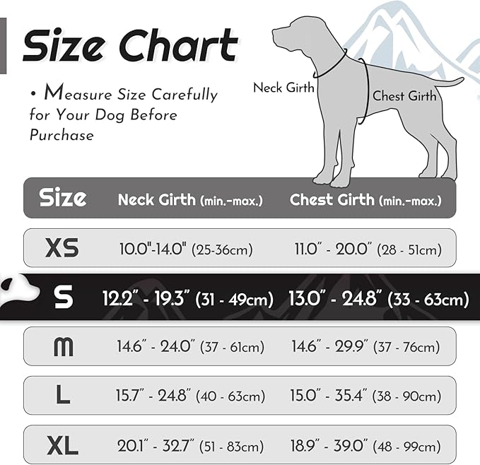 Eagloo Dog Harness Small Sized Dog, No Pull Service Vest with Reflective Strips and Control Handle, Adjustable and Comfortable for Easy Walking, No Choke Pet Harness with 2 Metal Rings, Black, S-Mewly Pet