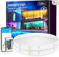 DAYBETTER Outdoor LED Strip Lights, IP67 Waterproof LED Lights with Remote, APP Control, Color Changing LED Rope Lights for Bedroom, Bathroom, Roof, Balcony, Pool, 24V, 100ft