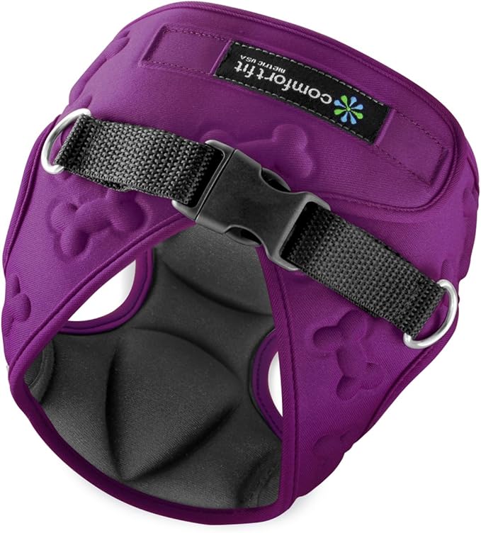 Comfort Fit Dog Harness No Pull No Escape Harness Adjustable Buckles Soft Padded Reflective Choke Step in Dog Vest with Easy Control Handle for Small Medium Large Dogs & Puppies-Mewly Pet