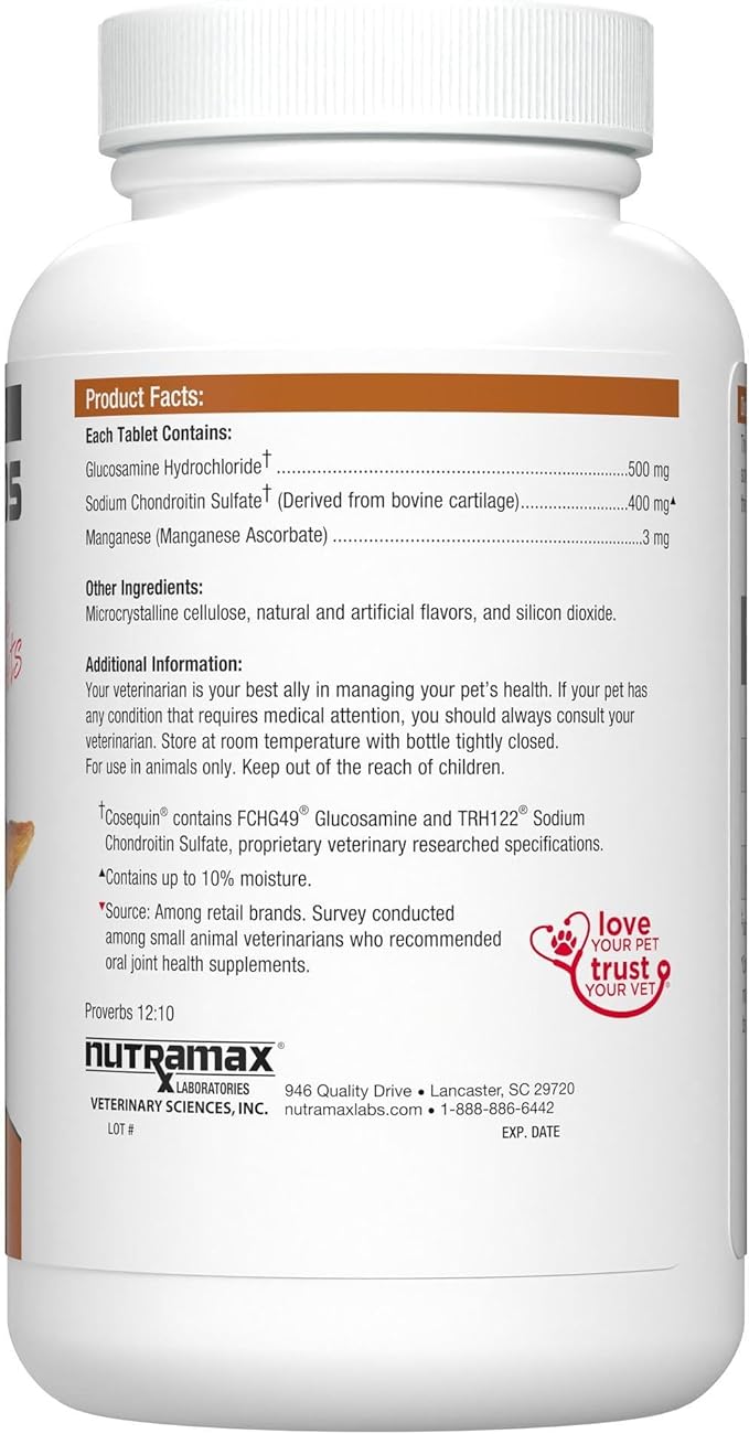 Nutramax Laboratories Cosequin DS Double Strength Chewables 132 Count-Mewly Pet