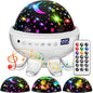 Star Projector for Kids Night Light Projector, 【3 Films+ 30 Sounds】 Lullaby Sound Machine Baby Sound Machine with Light, 【93 Effects+ Remote】 Best Toys for Kids Toys, [3 Brightness+ Timer]