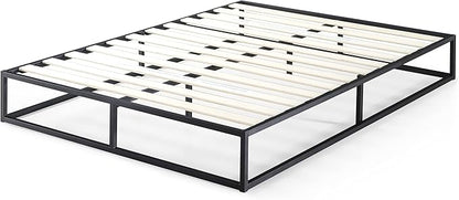 ZINUS Joseph Metal Platforma Bed Frame, Mattress Foundation, Wood Slat Support, No Box Spring Needed, Sturdy Steel Structure, King
