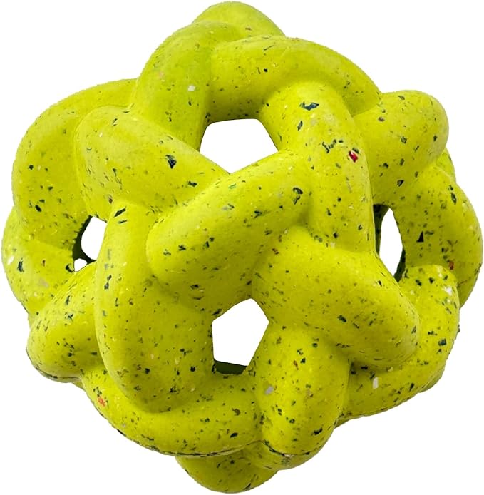 Max Fusion with Nike Grind, Arlee Gyro Treat Dispensing Dog Toy, Durable Dog Treat Toy, L-Mewly Pet