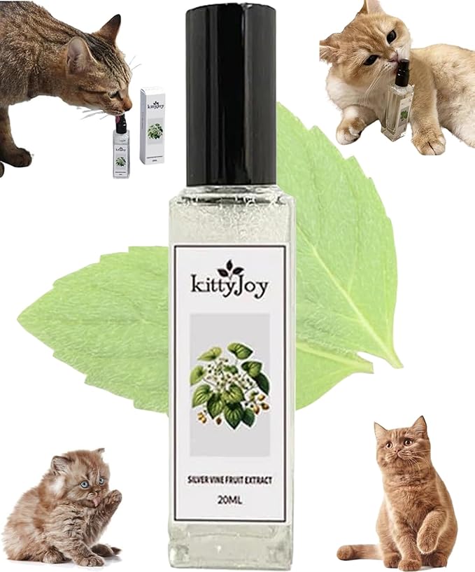 Kitty Joy Herbal Cat Joy, Herbal Cat Joy Spray, Celery Pets Catnip Spray, Catnip Spray for Indoor Cats, Cat Calming Spray, Anti Scratch Cat Spray, Cat Training Spray with Catnip, Cat Nip Spray (1PC)-Mewly Pet