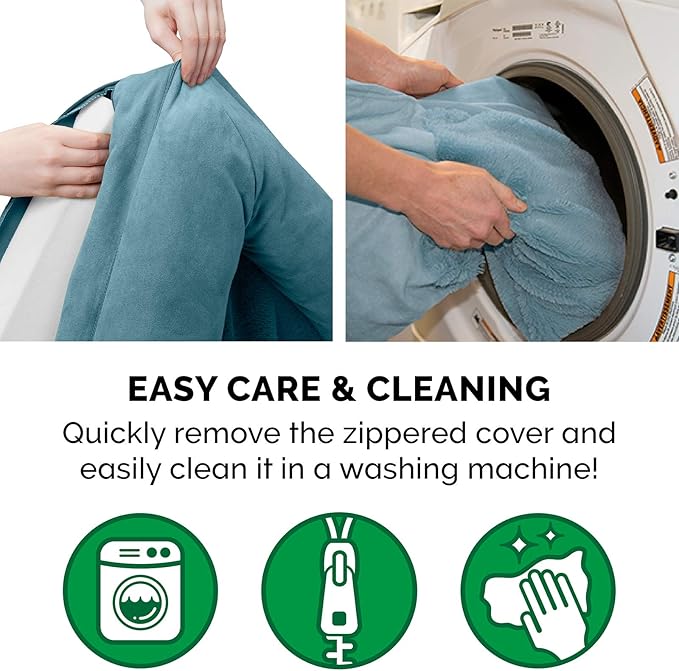 Furhaven Orthopedic Dog Bed for Large Dogs w/ Removable Bolsters & Washable Cover, For Dogs Up to 125 lbs - Plush & Suede Sofa - Deep Pool, Jumbo Plus/XXL-Mewly Pet