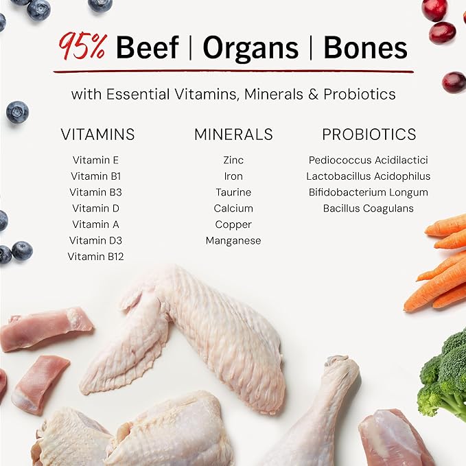 Stella & Chewy's Freeze-Dried Raw Dinner Patties - Turkey Recipe - High Protein Grain-Free Puppy & Dog Food - Perfect For Picky Eaters - 14 oz-Mewly Pet