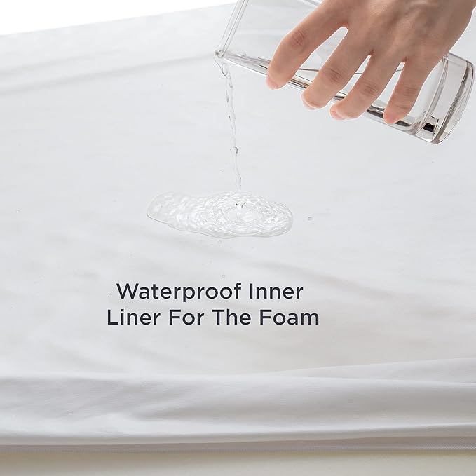 Bedsure Orthopedic Dog Beds Large Sized Dog - Washable Large Dog Cat Bed Waterproof, Comfort Dogs Couch Sofa with Washable Removable Cover, Pet Bed with Nonskid Bottom, Ember Clay, 35"-Mewly Pet