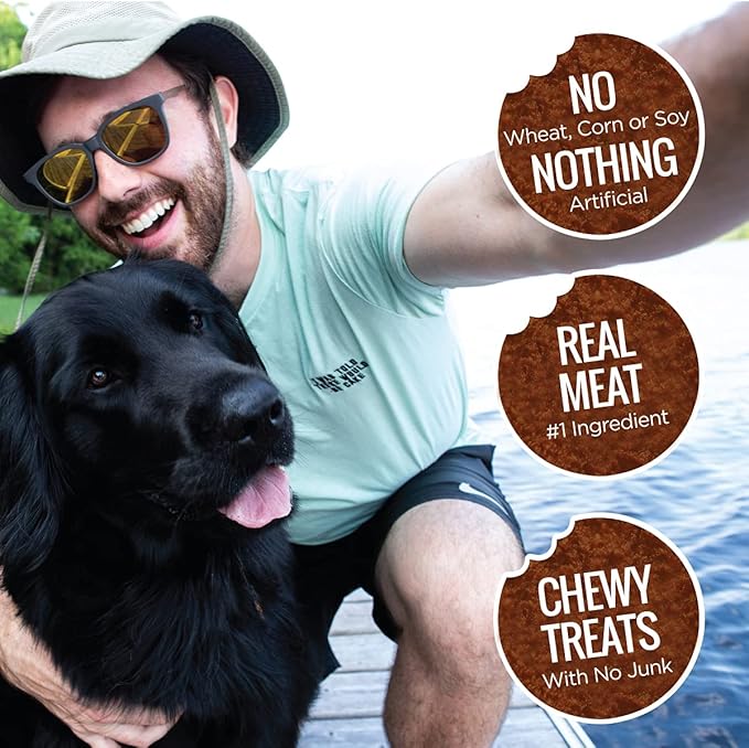 Smart Cookie All Natural Soft Dog Treats - 4 Flavor Variety Pack (5oz Each) - Healthy Dog Treats for Dogs & Puppies with Allergies, Sensitive Stomachs - Chewy, Grain Free, Made in USA-Mewly Pet