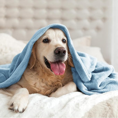 BEDELITE Fleece Blanket Twin Size Washed Blue Throw Blankets for Couch & Bed, 300GSM Luxury Plush Cozy Fuzzy Blanket 60x80 inches, Super Soft Warm Lightweight Throw Blanket for Travel Camping