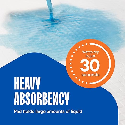 Puppy Pads Pet Pee Pads 34" x 36" [100-Count] Pet Training Disposable Pads, Extra Large Breed, Leak-Proof, Bulk Case Pack - for Golden Retrievers, Boxers, Great Danes, Heavy Duty Surface Protector-Mewly Pet