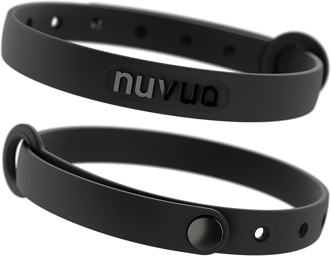 Silicone Cat Collars 2 Pack - Soft, Comfortable, and Lightweight Safety Breakaway Collar with Name Tag Ring for Outdoor Cats and Sensitive Skin Kittens by Nuvuq (6 ⅞" to 10 ¼", Black)-Mewly Pet