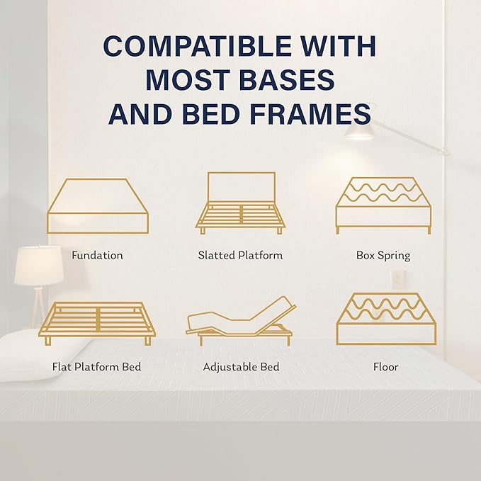 EGOHOME 14 Inch California King Mattress, Copper Gel Memory Foam Mattress for Pain Relief, Therapeutic Mattress in a Box, CertiPUR-US Certified, Fiberglass Free Medium Mattress, Black