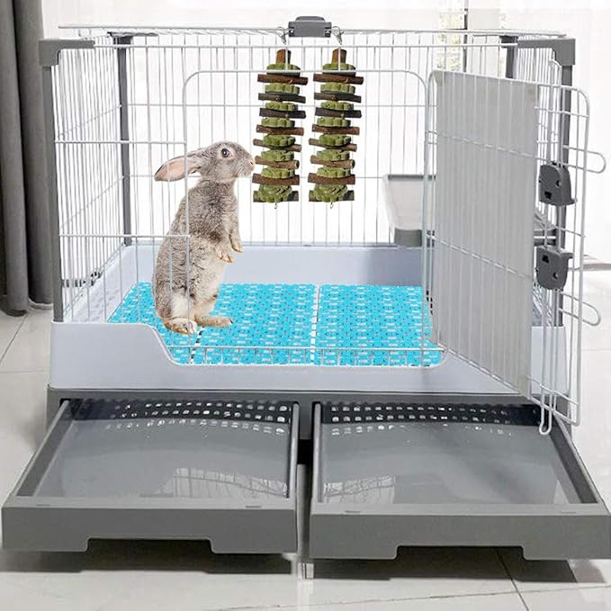 PINVNBY Bunny Chew Toys for Teeth Natural Organic Fruitwood Rabbits Cage Molar Sticks for Chinchillas, Guinea Pigs, Hamsters, Parrots and Other Small Pet Chewing Improve Dental Health-Mewly Pet