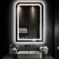 LED Bathroom Mirror, 24"x 36" LED Mirror with Lights for Bathroom, Lighted Vanity Mirrors for Wall, Anti-Fog, Dimmable, Tempered Glass, Memory Function, 3 Colors, Safe Use (White)