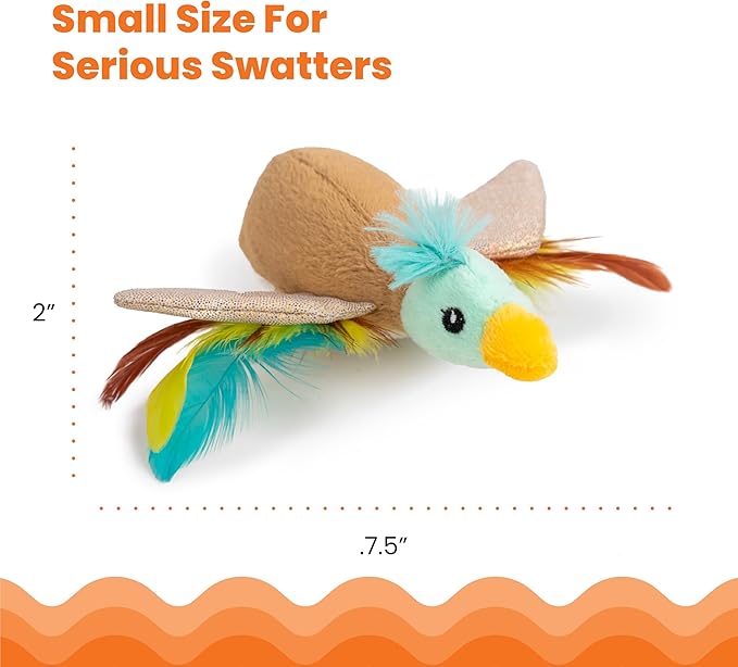 Catstages Flapperz Duck Plush Interactive Catnip Cat Toy-Mewly Pet