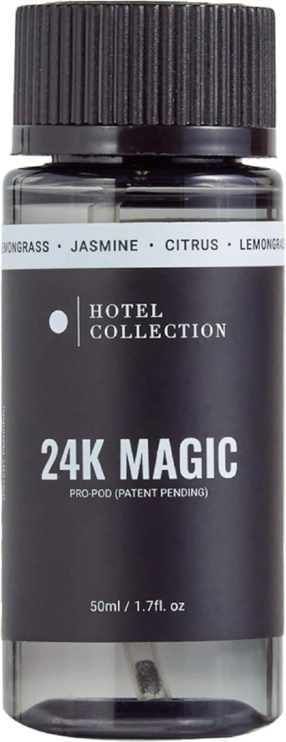Hotel Collection Diffuser Oil-24K Magic Pro-Pod-Aromatherapy Essential Fragrance Oil-Italian Bergamot, Lemongrass & Sweet Laurel Leaf-50ML 1.7 Fl oz