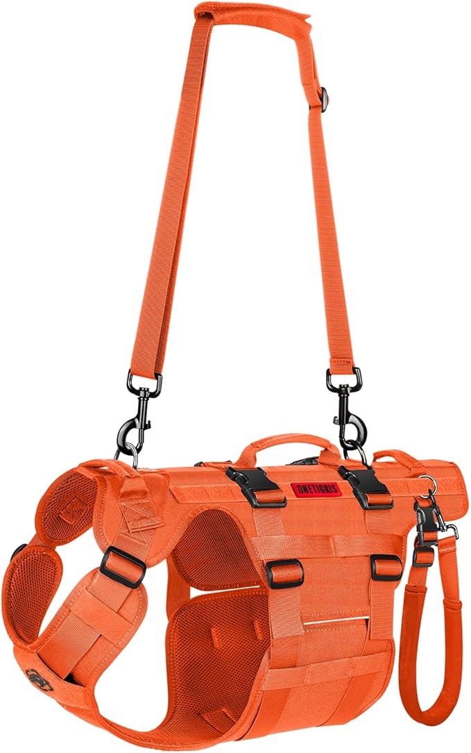 OneTigris Dog Lift Harness for Large Dogs, Dog Hip Support Brace, Full Body Dogs Lifter with Handles Invictus Multifunctional Mobility Assistance Vest for Back Legs-Mewly Pet