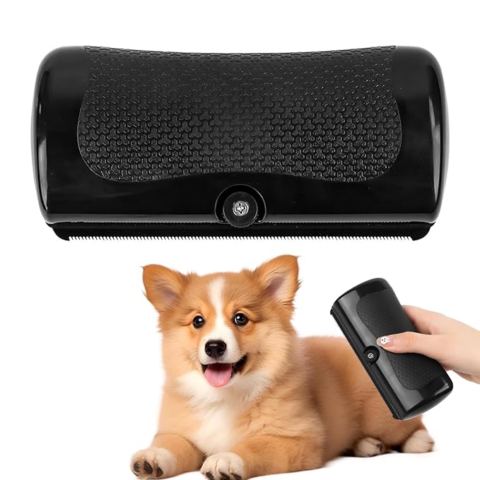 Deshedding Dog Brush Grooming Tool – Pet Hair Remover Comb for Shedding, Rhykin Brush for Short and Long Hair, Pet Groompro Deshedding Brush for Dogs,Cats,Rabbits, Horses Matted Loose Hair-Mewly Pet