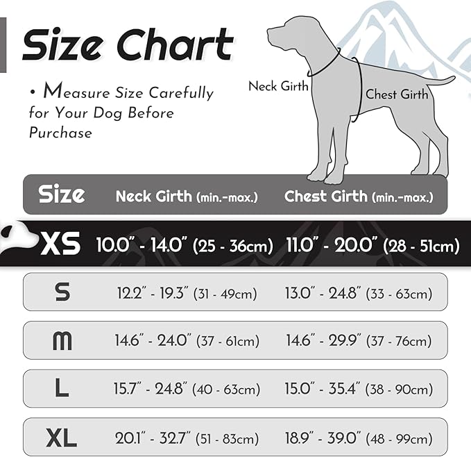 Eagloo Small Dog Harness No Pull, Service Vest with Reflective Strips and Control Handle, Adjustable and Comfortable for Easy Walking, No Choke Pet Harness with 2 Metal Rings, Black, XS-Mewly Pet