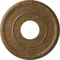 Ekena Millwork CM12BRRZS 12 1/2"OD X 3 7/8"ID X 3/4"P Bradford Ceiling Medallion Fits Canopies Up to 6 5/8", Rubbed Bronze