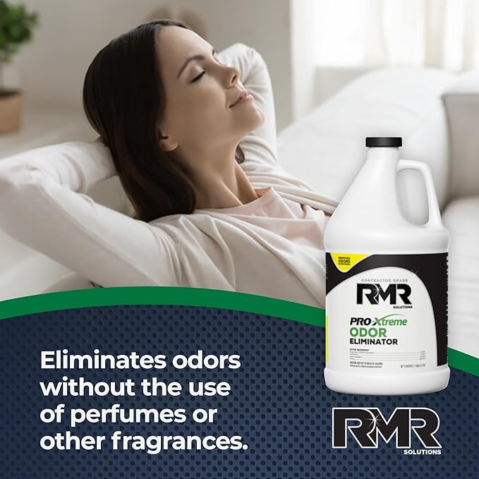 RMR PRO-Xtreme Odor Eliminator, Commercial-Strength Formula, Naturally Destroys Odors, Organic Solution, Tackles The Worst Odors, No Masking or Cover-Up Fragrances, Safe and Easy to Use, 1 Gallon-Mewly Pet