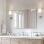 USHOWER 40x30 Inch Large Frameless Bathroom Mirror, Rectangle Wall Vanity Mirror for Bathroom, Bedroom, Entryway, Dining Room, Polished Edge, Tempered Glass