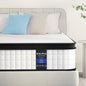Inofia 10 Inch Queen Hybrid Double Mattress in a Box - Medium Firm, Memory Foam & Pocket Springs, Fiberglass Free, Motion Isolation, Pressure Relief, Edge Support, 10-Year Support, CertiPUR-US