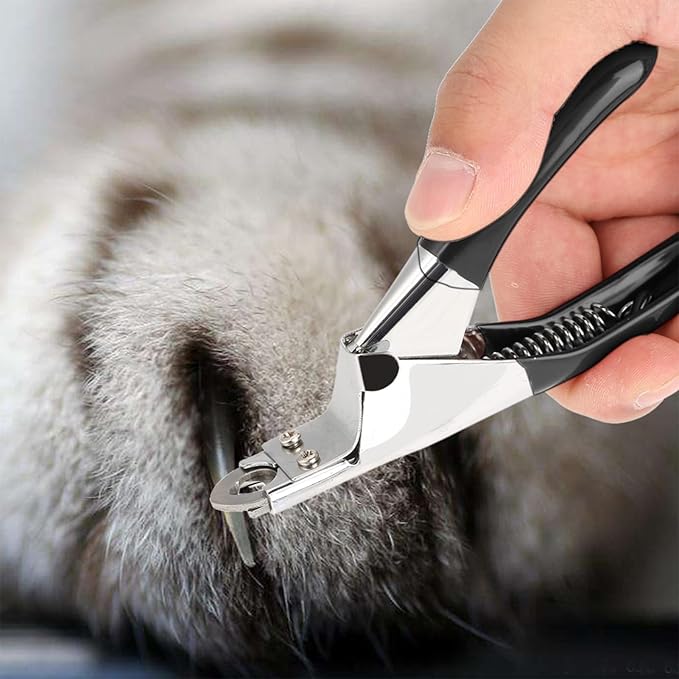 Estink Dog Cat Nail Clippers, Professional Pet Claw Trimmer Pet Dog Cat Dedicated Nail Scissors Toe Claw Shear Clippers Trimmer Cutter Dog Toes Cutter Grooming Tool for Tiny Dog Cat-Mewly Pet
