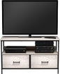 Sorbus TV Stand Dresser with 2 Drawers - Television Riser Chest with Storage - Bedroom, Living Room, Closet, & Dorm Furniture