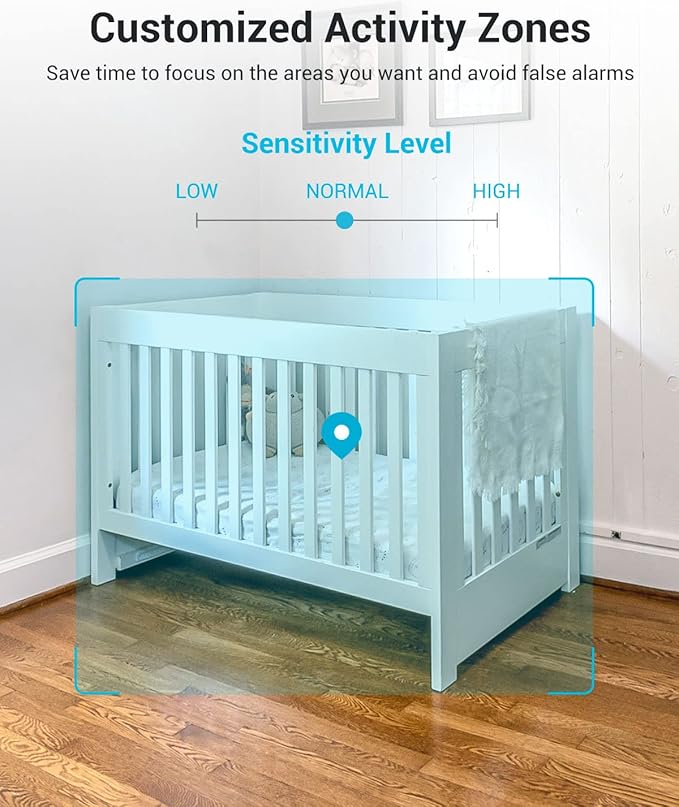 blurams Cameras for Home Security, 2K Pet Camera with Phone App, 360° PTZ Indoor Cameras, 2-Way Talk, Motion Tracking, Color/IR Night Vision, Cloud&SD, Works with Alexa (2Pack, 5GHz/2.4GHz Dual-Band)-Mewly Pet