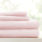Linen Market Double-Brushed Patterned Microfiber Twin Sheet Set 3 Piece – Oeko-TEX Certified Ultra Soft & Wrinkle-Free - 16" Deep Pocket Sheets - Easy Care Twin Size - My Heart Pink