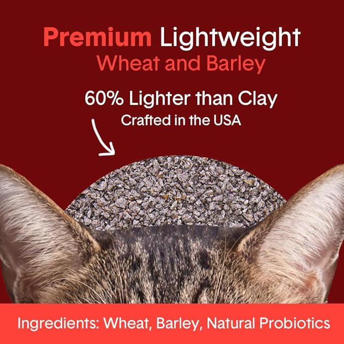 Boxie® Extra Strength Cat Litter, Lightweight 35-Day Odor Control, Clumping, 16.5lb-Mewly Pet