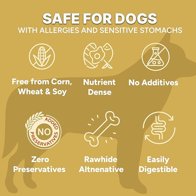 Gaines Family Farmstead Elk Chips for Dogs – 4 oz, Natural Single-Ingredient Dog Treats, High-Protein Rawhide-Free Chews, Healthy Grain-Free Snacks, Made in USA-Mewly Pet