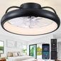 Ceiling Fans,Flush Mount Ceiling Fans with Lights and Remote Control, Low Profile Ceiling Fan with Light and Remote, Modern Ceiling Fan, Reversible, Dimmable, Noiseless(Black)