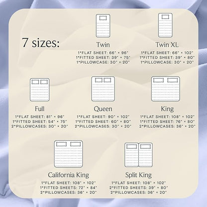 LuxClub 3 PC Sheet Set Bed Sheets Deep Pockets 16" Eco Friendly Wrinkle Free Cooling Machine Washable Hotel Bedding Silky Soft - Sky Blue Twin XL
