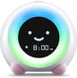LittleHippo Mella: Kids Alarm Clock, Ready to Rise Children's Sleep Trainer, Night Light, Sound Machine and OK to Wake for Toddlers and Kids - Blush Pink (Updated 2025)