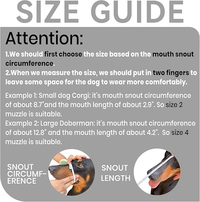 Dog Muzzle, Basket Muzzle for Small Medium Large Dogs, Anti-Biting and Chewing, Lightweight & Sturdy Cage Design, Allows Panting & Drinking, Ideal for Grooming & Training(Black Size XL)-Mewly Pet