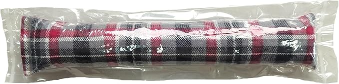 15" Catnip Cat Kicker Toys/Kitty Kick Sticks/Cat-Nip Kick Sticks (Red/Grey Flannel) (Kickers Filled with 1 oz Premium Canadian Catnip)-Mewly Pet