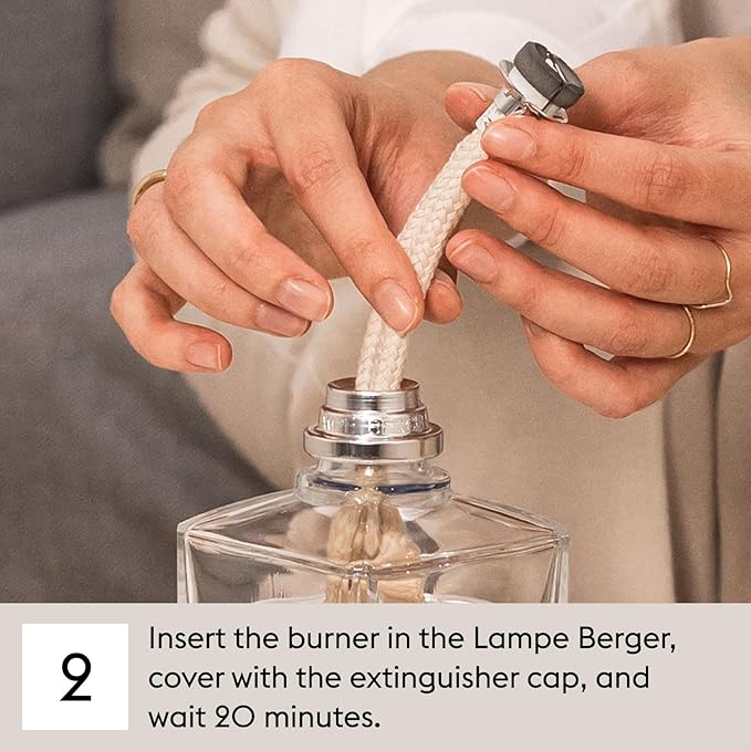Maison Berger Wilderness Refill Oil for Lampe Berger Diffusers - Luxury Air Freshener with Lime, Grapefruit, Tomato Leaf & Patchouli Notes - 16.9 Fl Oz (500ml)