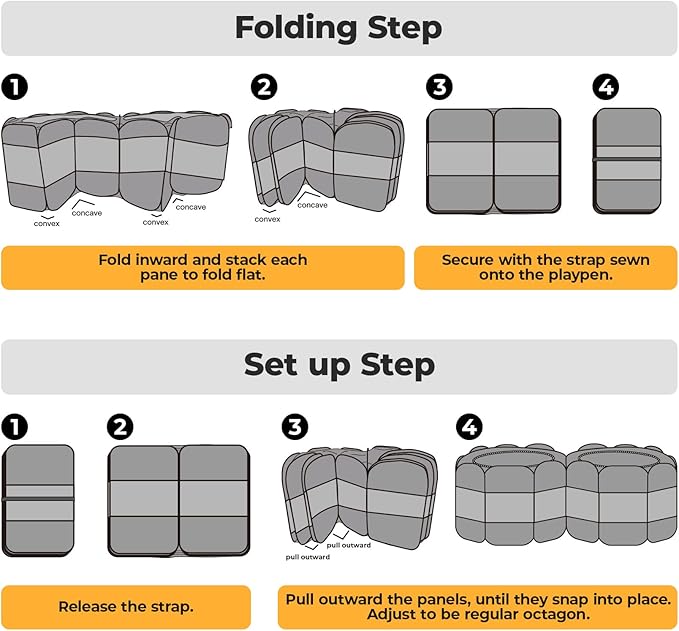 EighteenTek 2-in-1 Pop Up Cat Playpen, Assembly-Free Dog Puppy Pet Playpen, Indoor Outdoor Cats Enclosed, Cat Tent House Crate Cage, Portable & Foldable Playpen for Kittens(No Divider, Unified Space)-Mewly Pet