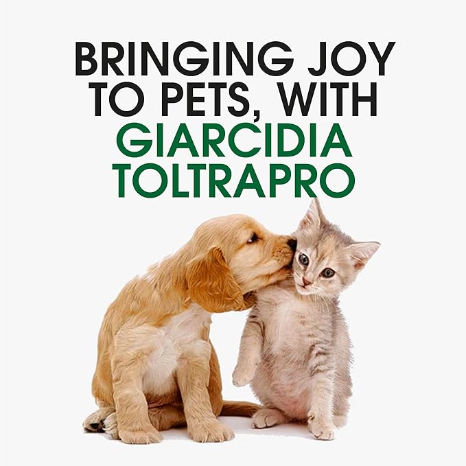 Toltrazuril 5.0% for Cats and Dogs - 120mls / 4oz- Vanilla Flavour - Giarcidia Toltra Pro-Mewly Pet