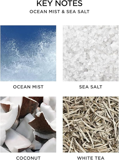 NEST New York Smart Home Fragrance Diffuser Refill Smart Vials, Ocean Mist & Sea Salt - Set of 2 - Designed for NEST x Pura 3 and NEST x Pura 4 Diffusers - Cruelty Free, Vegan