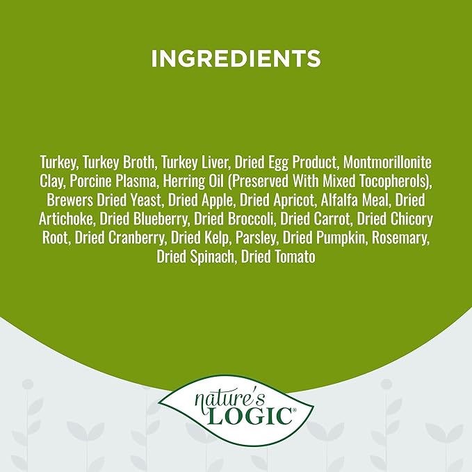 Nature'S Logic 24 Count Feline Turkey Canned Food, 24-5.5 Oz-Mewly Pet