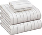 RUVANTI Flannel Sheets Twin Size - 100% Cotton Double Brushed Twin Sheets Set, Deep Pockets 16 Inches, All Seasons Breathable & Extra Soft Bed Sheets, Warm & Cozy, 3 Piece, Running Dots