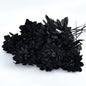Artflower 10 Pack Artificial Silk Dahlia Bouquet with Long Stem, 16” Black Fake Flower Floral Arrangements Wedding Bridal Bouquet for Halloween Harvest Festival Table Centerpieces Home Decor