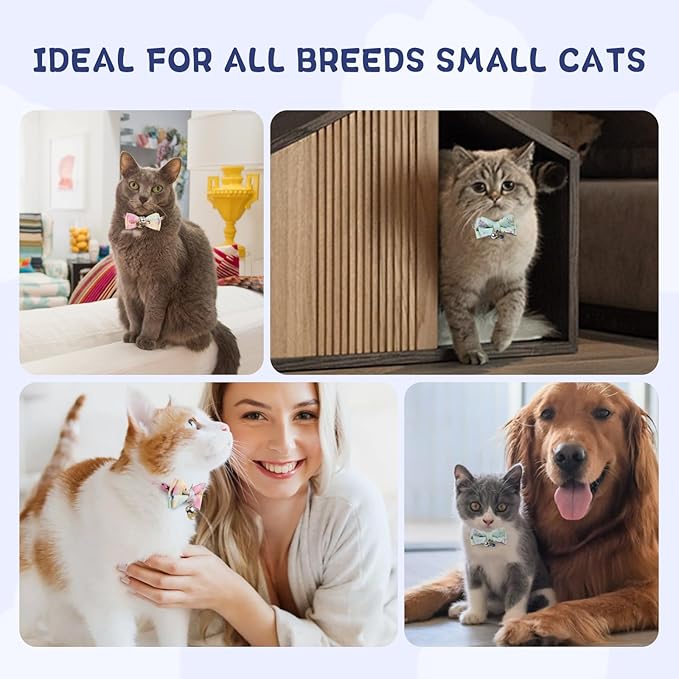 Cat Cone Collar Soft, Adjustable Protective Cats Neck Recovery Cones After Surgery-Mewly Pet