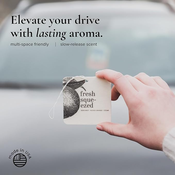 Fresh Squeezed Car Air Freshener - 4 Pack-Mewly Pet