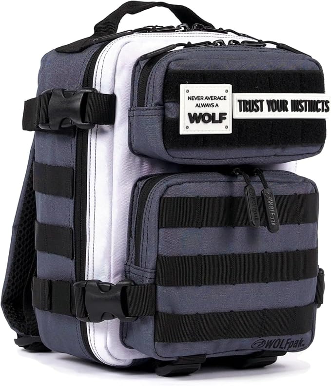 WOLFpak 9L Backpack Mini – Achromatic-Mewly Pet