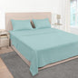Mejoroom Full Size Sheet Set - Soft Microfiber Bed Sheets - Deep Pocket Fitted Sheet, Breathable, Wrinkle & Fade Resistant - 4 Piece (Full, Grayish Green)